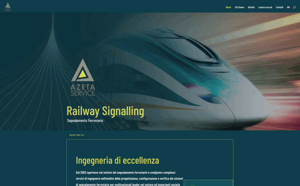 Sito Web istituzionale Azeta Service