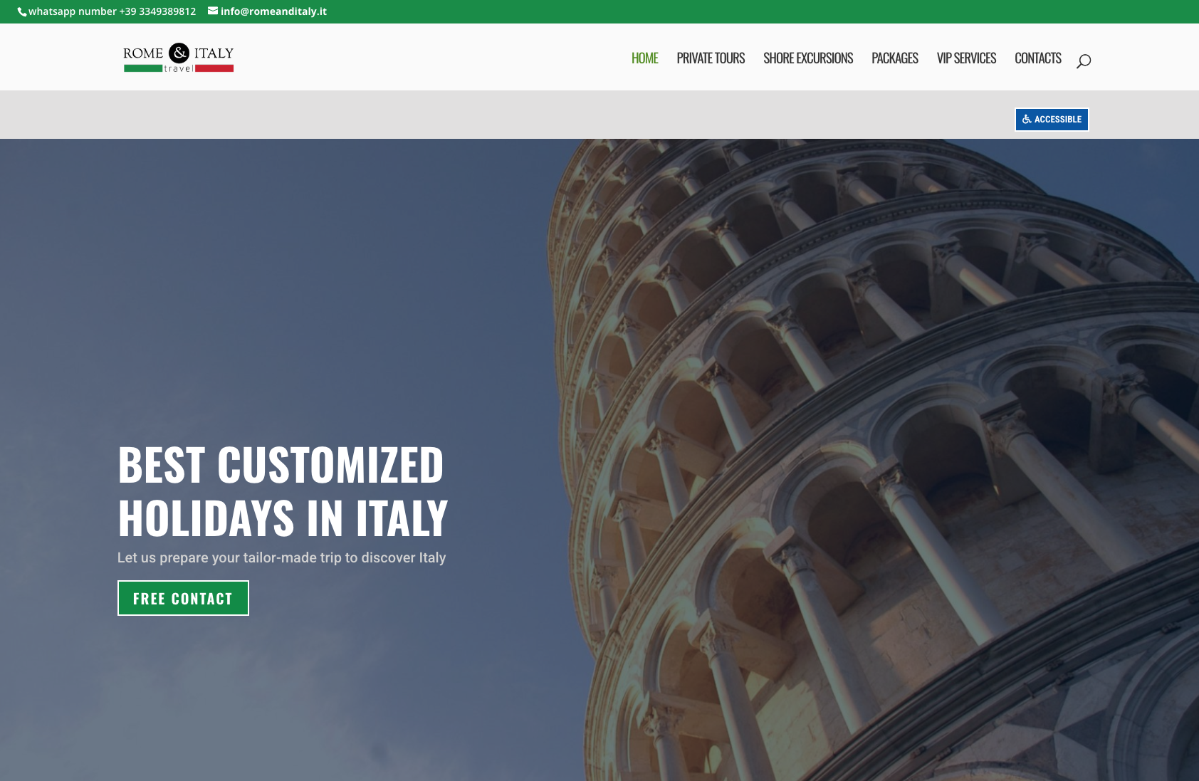 Rome and Italy - BEST CUSTOMIZED HOLIDAYS IN ITALY